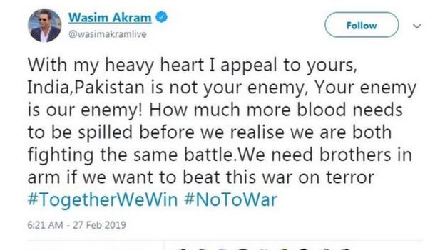 ভারত, পাকিস্তান, ক্রিকেট, যুদ্ধ