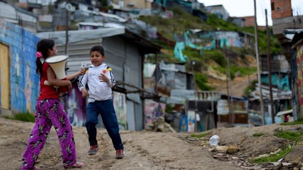 Niños en Colombia