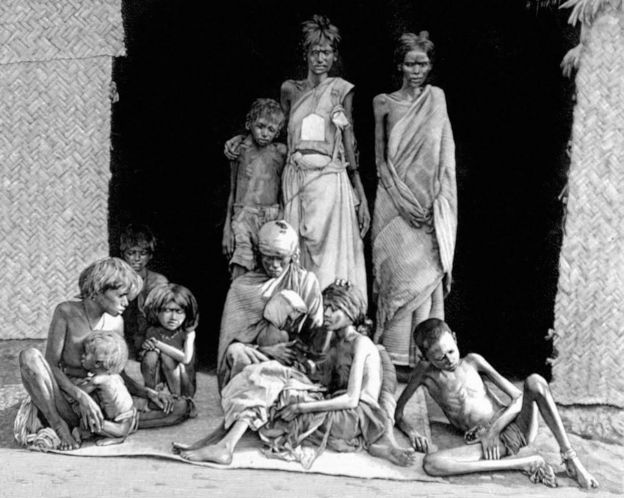 Hambruna en India, 1900