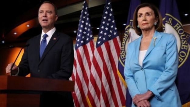 ஆடம் ஸ்கிஃப் மற்றும் நான்சி பெலோசி,