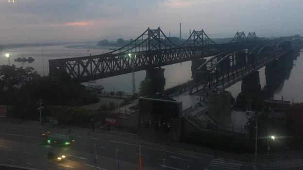 Bridge over the Yalu River