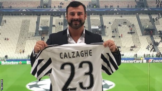Joe Calzaghe at Juventus