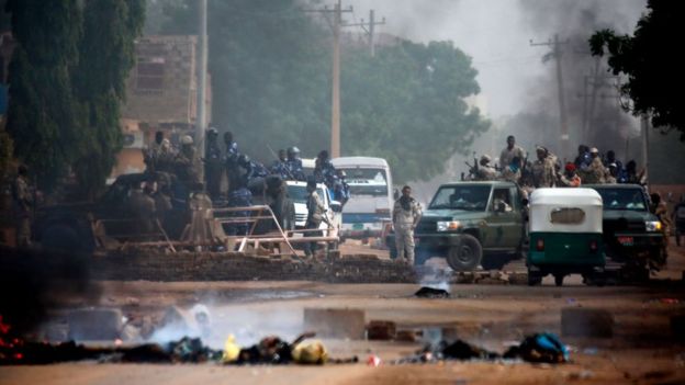 Sudan güvenlik güçleri