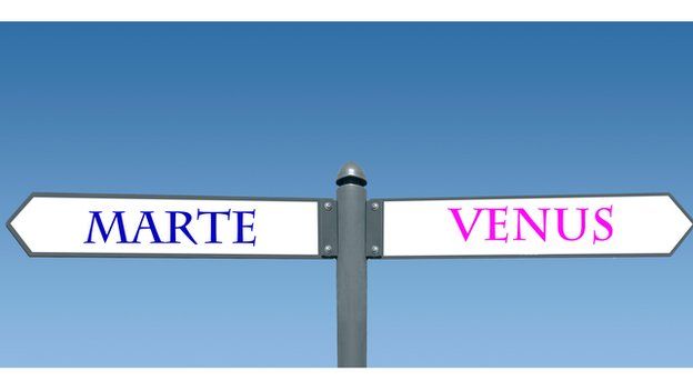 señales de Marte y Venus