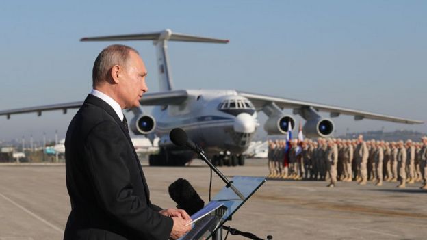 Владимир Путин, Хмеймим