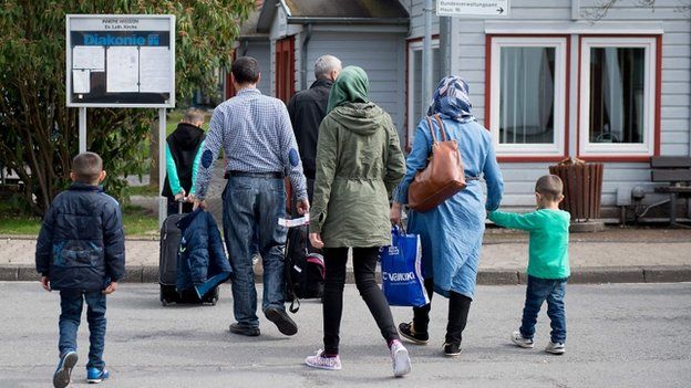 Syrian refugees in Germany