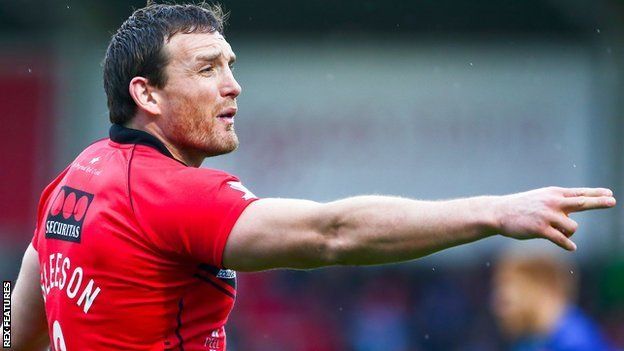 Martin Gleeson joined the Salford coaching staff after ending his playing days there at the end of the 2014 season