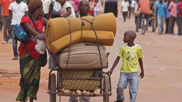 Living under a shadow of fear in Central African Republic - BBC News