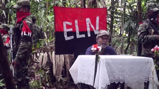 Odín Sánchez en manos del ELN.