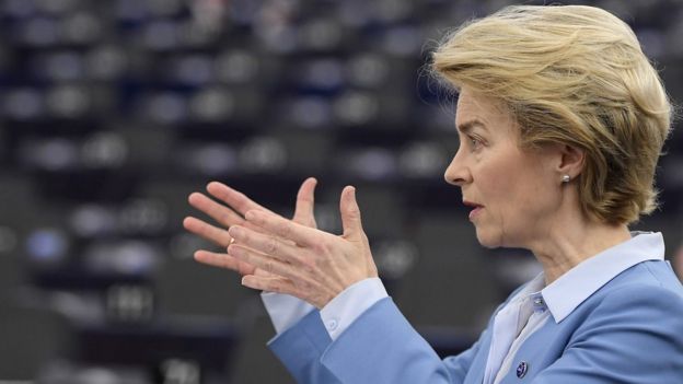 European Commission President Ursula von der Leyen has previously cast doubt on Boris Johnson’s aim to reach a comprehensive agreement by the end of the year. AFP