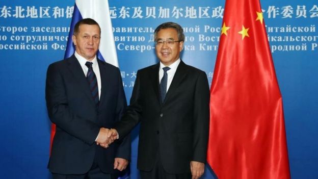 中国副总理胡春华2018年8月在大连会晤俄罗斯副总理特鲁特涅夫，希望促进中国东北地区和俄罗斯远东及贝加尔地区政府间合作。