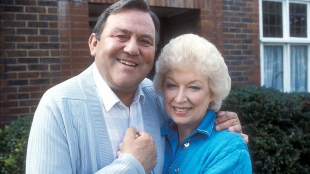 Terry Scott as Terry and June Whitfield as June