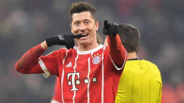 Robert Lewandowski amefunga magoli 20 ligi kuu Ujerumani msimu huu