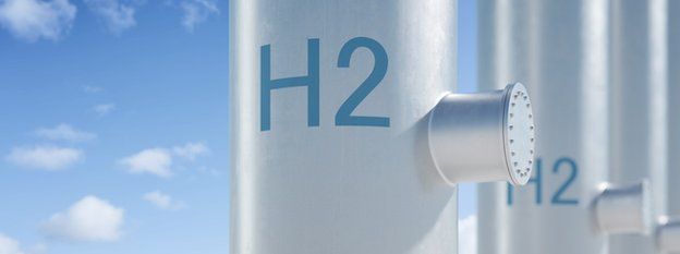 Pipes with H2 written on them