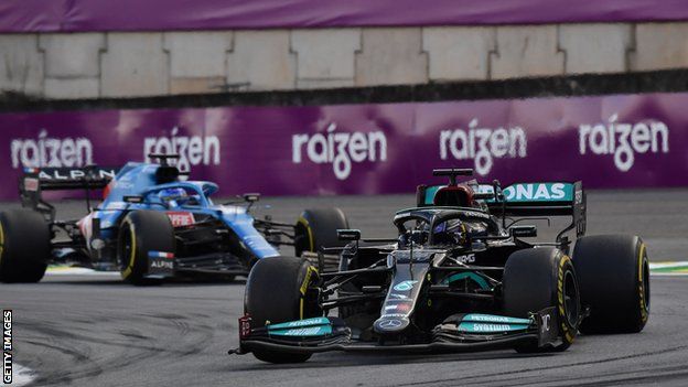 Mercedes' Lewis Hamilton
