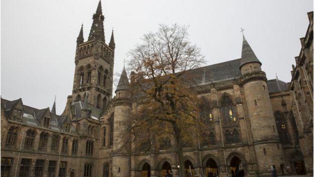 The University of Glasgow is one of the oldest in the world but its new building was completed in the late 19th Century