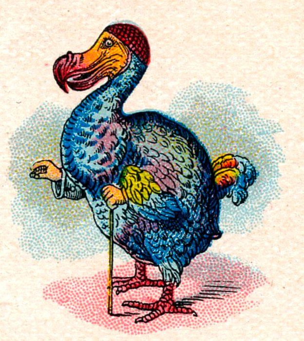 El Dodo de Alicia en el país de las maravillas