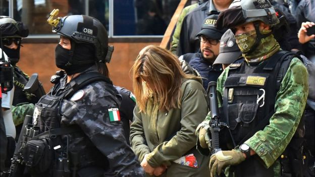 Prisão de mulher supostamente ligada ao narcotráfico