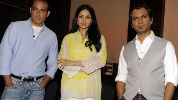 نواز الدین، سری دیوی اور اکشے کھنہ