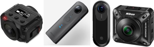 Cámaras de 360 grados