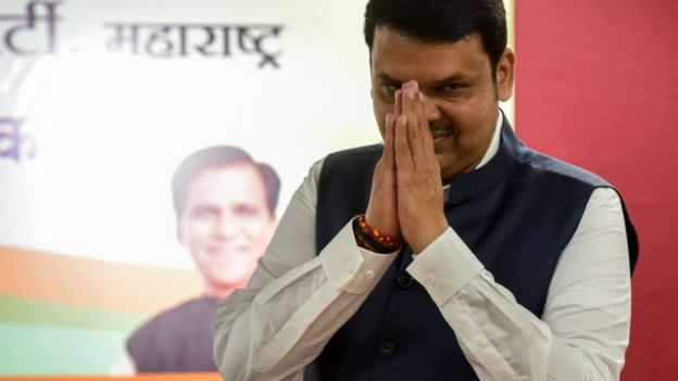 বিজেপি নেতা দেভেন্দ্র ফাডনবীশ আবার মহারাষ্ট্রের মুখ্যমন্ত্রী