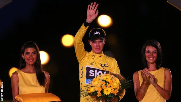 Chris Froome wins his first Tour in 2013