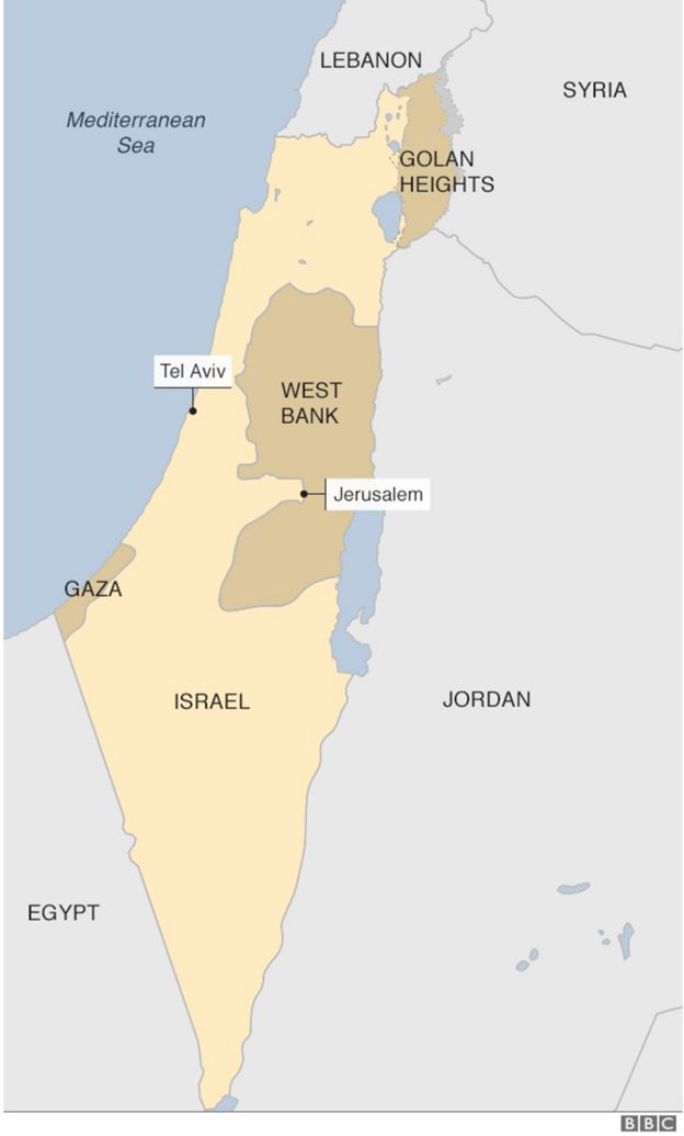 Map Of Israel And Palestine | Map Of The World