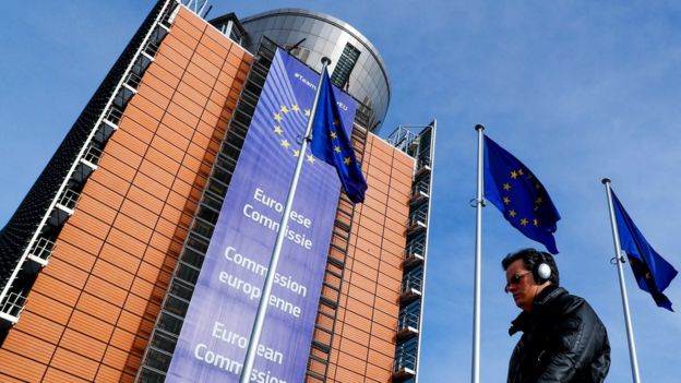Prédio da Comissão Europeia em Bruxelas