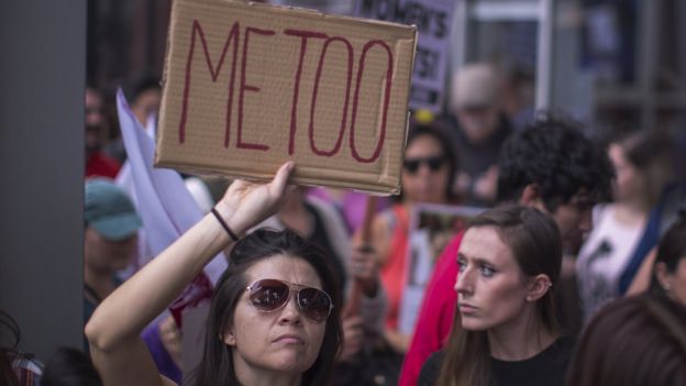 Marcha de la campaña #yotambién en Los Ángeles en noviembre de 2017