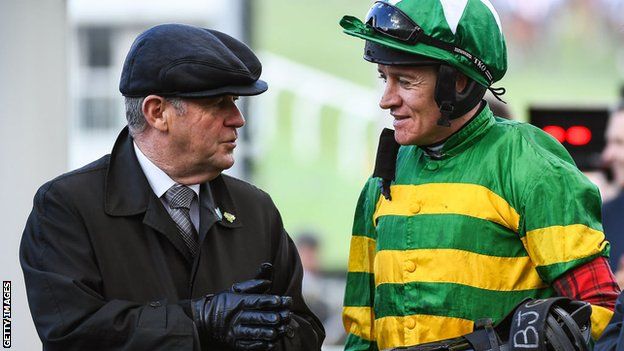 Barry Geraghty with JP McManus