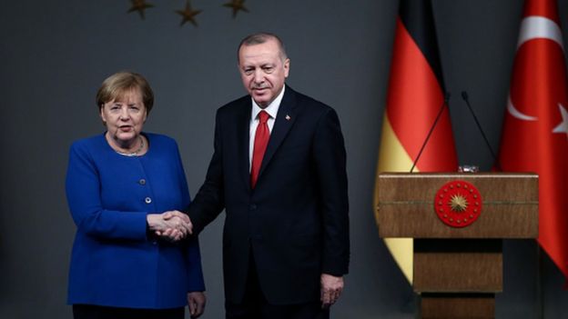 Merkel ve Erdoğan