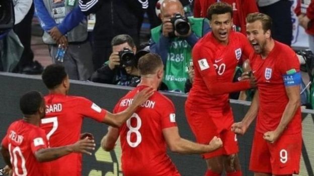 கால்பந்து உலக கோப்பை: கொலம்பியாவை வீழ்த்தி காலிறுதியில் இங்கிலாந்து