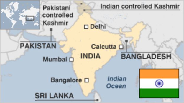 india is the largest country in the world by land