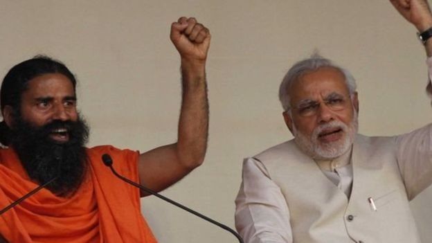 रामदेव, मोदी