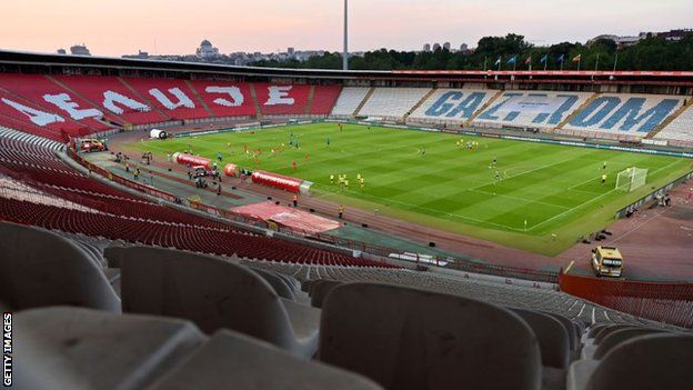 Serbia will host Luxembourg at the Rajko Mitic Stadium