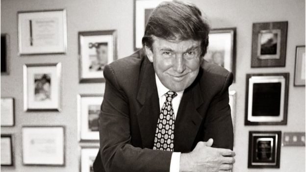 What is a brief bio of Donald Trump?