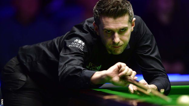 Mark Selby at the Scottish Open