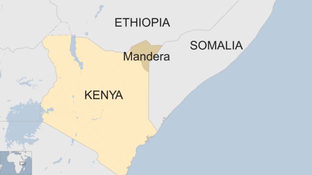 Kenya border Mandera wall