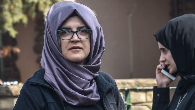 Sa fiancée turque, Hatice Cengiz.