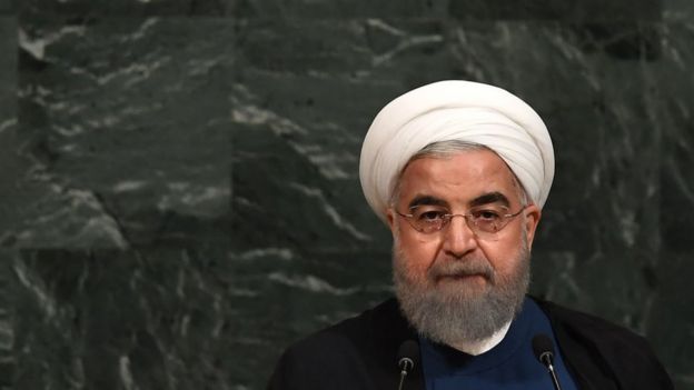 Hassan Rouhani, presidente de Irán.