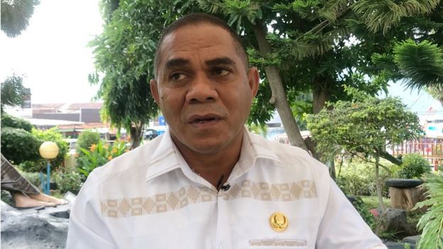 Bupati Flores Timur Antonius Hubertus Gege Hadjon.