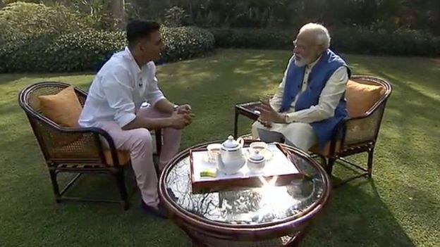 अक्षय कुमार और मोदी