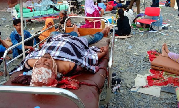 korban gempa tsunami