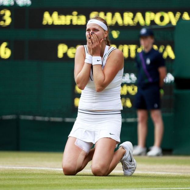 La tenista checa sorprendió al mundo cuando venció a la rusa Maria Sharapova en 2011.