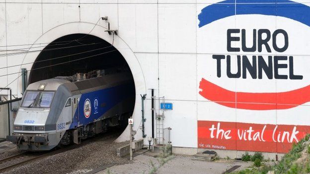 Eurotunnel train