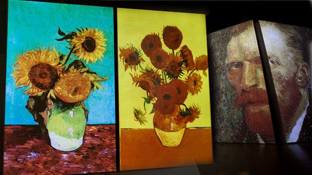 Van Gogh e seus girassóis