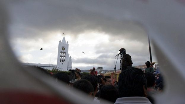 Subcomandante Insurgente Marcos.