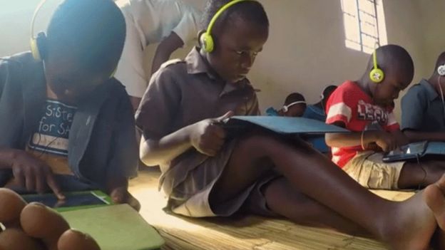 Onebillion in use in classroom