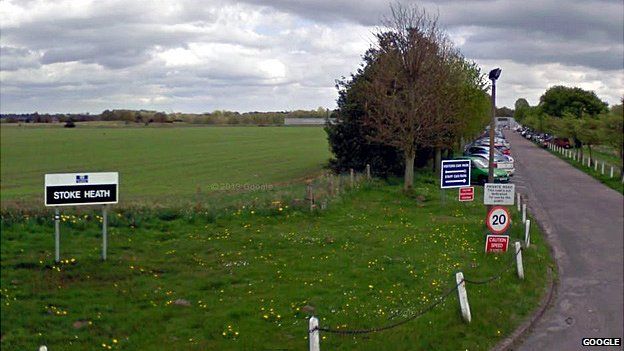 Entrance to Stoke Heath Prison