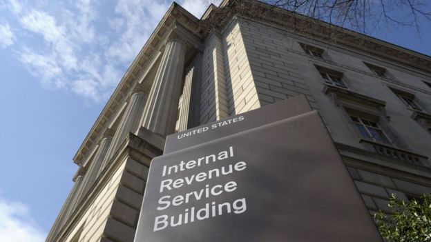 Internal Revenue Service (IRS) building in Washington